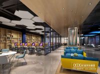 视觉与商业融合 东诚装饰让现代办公室空间格调十足