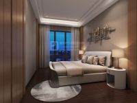 深圳南山宝能城180平 现代轻奢风格设计 软装案例图片
