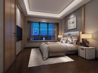 深圳南山宝能城180平 现代轻奢风格设计 软装案例图片