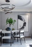 华润万象府170㎡新中式风格设计效果-现代与传统的融合