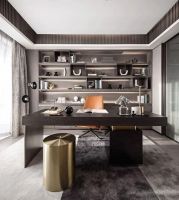 深圳海景大别墅装修-双玺420平软装设计案例  现代奢华风