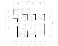 成都龙湖源著181平米跃层现代简约风格装修设计,造价59.5