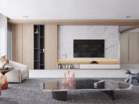 九鼎装饰|175㎡现代风格,淡雅雍容