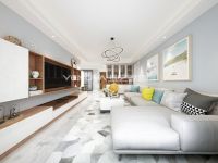 传媒星城120平米四房两厅现代简约风格