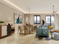 江湾山语城125平米现代简约风格