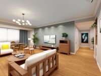 航洋大厦204平米四居室现代北欧风格