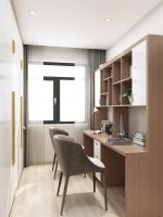 传媒星城120平米四居室现代简约风格