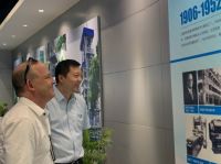 西蒙李家居CEO李曦萌走访上海锅炉厂