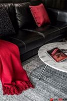 【YaSLAN墙布窗帘】红与黑的现代浪漫,实力演绎时尚风范!