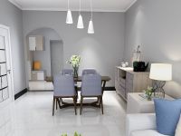 两室一厅装修样板间!107平现代风气质超棒,这样搭配太赞了