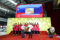 圣象年轻专业化团队亮相句容量产仪式 数字化转型生力军