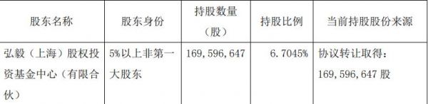 城投控股：弘毅（上海）股权投资减持898.18万股股份 占总股本0.3551%-中国网地产