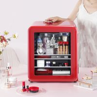 选择HCK哈士奇复古美妆冰箱，轻松拥有高格调生活