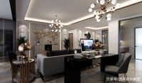 银川昌禾装饰 江南赋 144㎡ 现代轻奢风