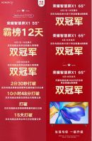 荣耀电视上市一年好评不断 真材实料品质取胜