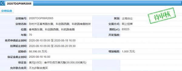 绿城底价8.86亿元摘济南孙村片区宅地 -中国网地产