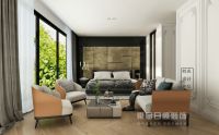 现代轻奢设计,被客厅的气质迷住