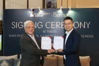 雅居乐海外与飞优国际学校签署战略合作协议