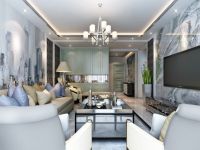成都盛世家园130平米3室2厅现代风格装修设计