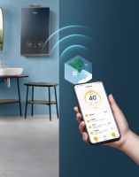 美的零冷水燃气热水器RX7新品上市，净水抑菌享健康净浴