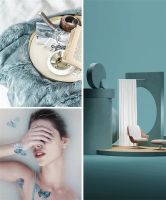 【YASLAN】优雅静美湖蓝色 新潮流时尚空间