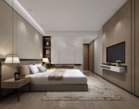 深圳光明一号120平现代简约风格-软装设计概念方案-德派装饰