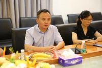 四川省达州市通川区政府考察团莅临欧神诺陶瓷考察调研