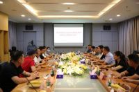 四川省达州市通川区政府考察团莅临欧神诺陶瓷考察调研