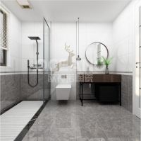 欧神诺陶瓷| 9款浴室铺贴拼花砖，简直不要太好看!