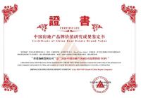 品牌溢价力持续提升，世茂海峡斩获2020中国房地产区域公司品牌价值TOP1