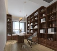 深圳华润城润府187㎡装修方案现代奢华简约风-德派装饰