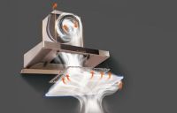 海信厨卫潜翼环吸新品油烟机，360°四面不跑烟