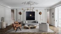 精装房设计:法式轻奢现代住宅