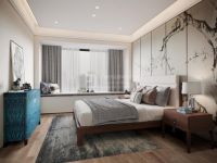 安峦公馆126m&sup2;现代新中式软装设计实景案例 -德派装饰
