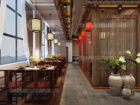 青岛软件园祥口福酒店餐厅中式风格实景