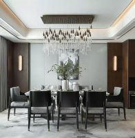 现代新中式别墅装修,给你复古的味道,现代美感