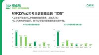 疫情影响下的大学生就业：兴趣为高薪让路 稳定务实成主旋律
