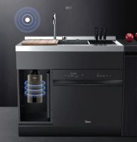 跨界四合一| 美的集成式水槽洗碗机悦净，轻松解决餐前餐后清洁难题