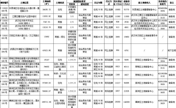 武汉53.82亿元出让14宗地块 融创联合体29.23亿元竞得4宗-中国网地产