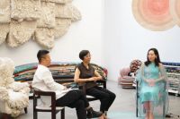 毯言织造发布mini tan新品牌暨林芳璐潮玩艺术地毯