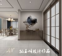 龙湖上第新中式效果图