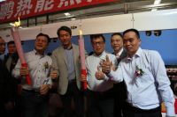 领标科技点火仪式圆满落幕，新型节能超薄岩板第一条生产线曝光