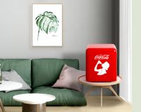 Z世代的新宠！HCK哈士奇x可口可乐联名款复古冰箱