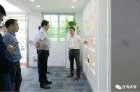 南通市崇川区领导一行莅临延有环保参观指导