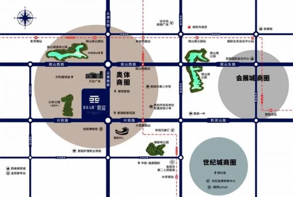 贵阳银海元隆熙府建面约143-205㎡城央花园洋房品质筑呈-中国网地产