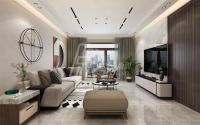 【华天雨润】120㎡现代风格 沉稳中带着些许时尚