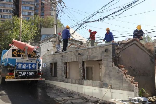 石景山广宁棚改项目开始拆除作业，早签早搬住新居！-中国网地产