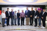 中国建筑防水协会秘书长朱冬青等一行赴中建政研集团考察交流