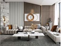 骏品木格栅护墙板-用气质感染情绪，传递当代自然美学