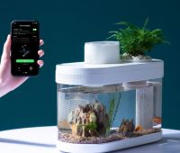 罗永浩推荐的首款智能鱼缸，画法几何C系Pro版，让养鱼变得更简单